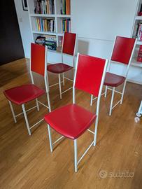 Set 4 Sedie Design Cattelan Italia Modello Alessia