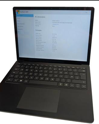 Microsoft surface laptop 4 i7 16gb RAM 256gb ssd