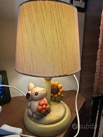 Thun lampada con coniglietto e girasole