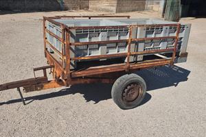 Trattore Rimorchio comodo per olive