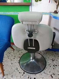 Poltrona parrucchiere parrucchiera unisex