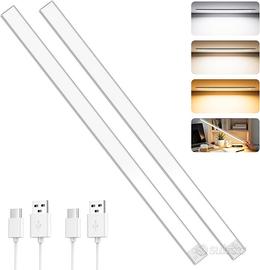 OUILA Luce Armadio LED Sensore Dimmerabile Ricaric