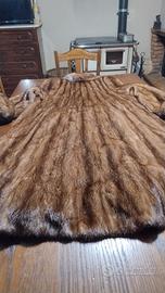 pelliccia di visone lunga