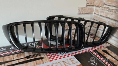 Griglie anteriori nero lucido BMW Serie F - Usate