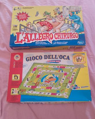 allegro chirurgo e gioco dell'oca