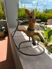 antico dondolo giocattolo bambino