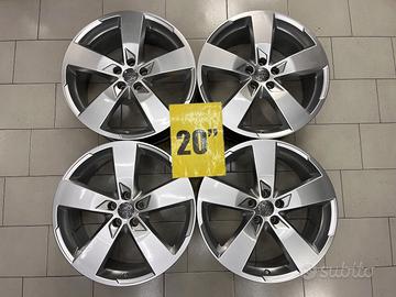RL108 Cerchi in lega originali Audi da 20" 5x112