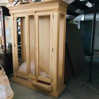 Vetrina 2 porte + 2 cassetti grezzo