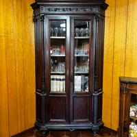 Mobile con vetrina, angolare