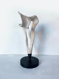 Scultura "La Danse_3" - teak e ferro