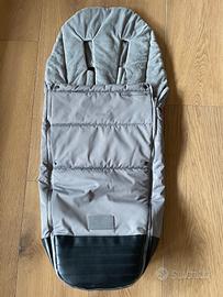 Sacco coprigambe Cybex Platinum, color Mirage Grey