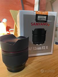 Samyang AF 12mm f/2 usato (per Fujifilm X)