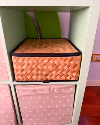 Contenitore Ikea in foglia di banano