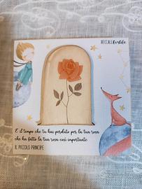 Quadretto in legno Il Piccolo Principe 