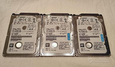 Hard disk 2,5" HGST 320GB lotto X3