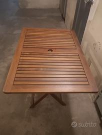 TAVOLO IN LEGNO   70x100x71,5h  MADE  IN VIETNAM