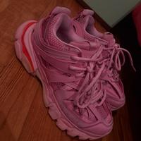 scarpe balenciaga track rosa