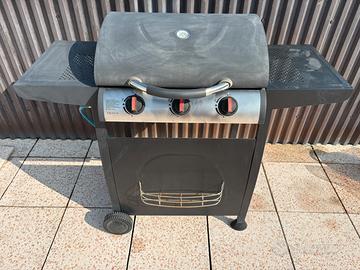 barbecue a gas