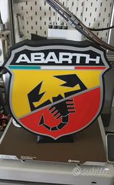 LOGO ABARTH INSEGNA OFFICINA FIAT 500 ABARTH AUTO