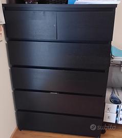 Cassettiera Malm ikea