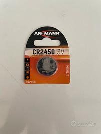Batteria CR2450 - Duracell e Ansmann
