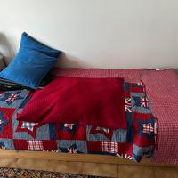 Letto contenitore con materasso singolo