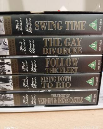 VHS Ginger Rogers e Fred Astaire