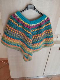 poncho donna