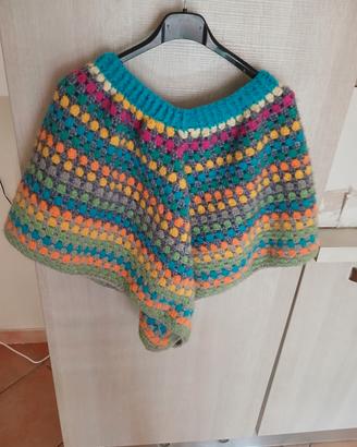 poncho donna