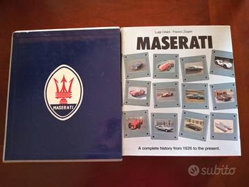 Libro storia della maserati 1926-1980 + cofanetto