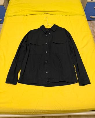 Camicia Giacca Terranova Uomo Nera Overshirt L
