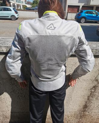 Giacca e guanti per moto taglia S