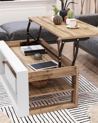FRAME vari colori - Tavolino con piano sollevabile