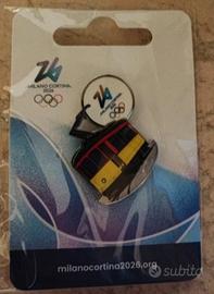 pins spilla Tram Milano Cortina 2026