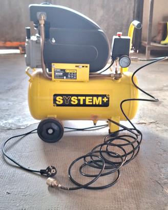 compressore aria system+ per gonfiare gomme  auto