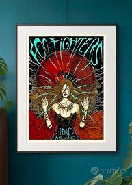 Poster "Foo Fighters" - I Days Milano 05/07/2026