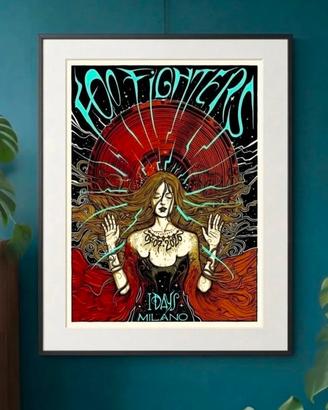 Poster "Foo Fighters" - I Days Milano 05/07/2026
