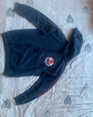 Felpa blu Genoa con logo