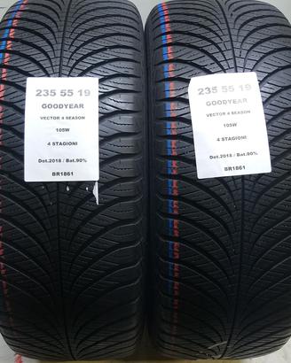 2 GOMME 235 55 19 GOODYEAR BR1861