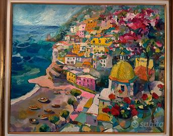 Splendido ‘Paesaggio costiero’ di C. Malacarne