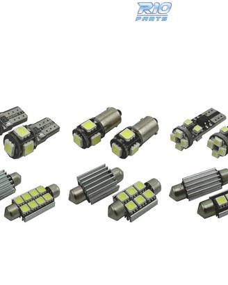 KIT 12 LAMPADE LED INTERNE MINI COOPER R56 07-10