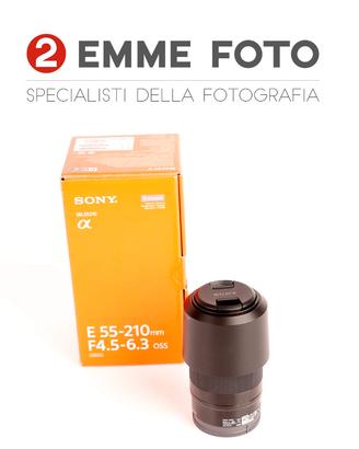 SONY E 55-210/4,5-6,3 OSS DX - USATO GARANTITO