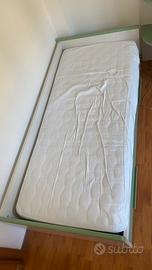 LETTO SINGOLO + LETTO ESTRAIBILE + 2 MATERASSI