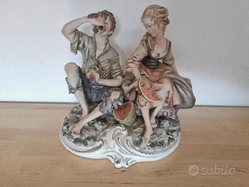 statua capodimonte firmatocon certificato 