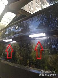 coppia plafoniera targa led Smart Fortwo 450 451