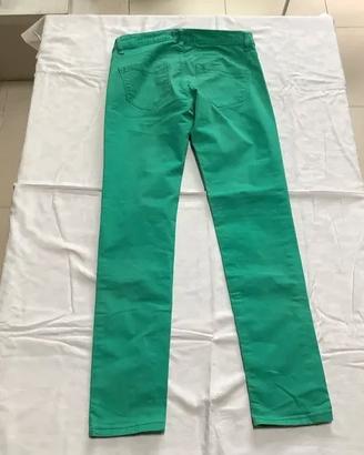 jeans verdi taglia 36