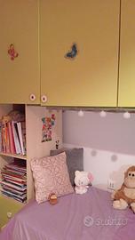 Cameretta a ponte (280x236 cm) + 3 Reti + Materass