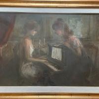 Quadro su tela antico 900’