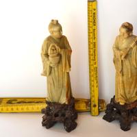 Statuine cinesi in pietra