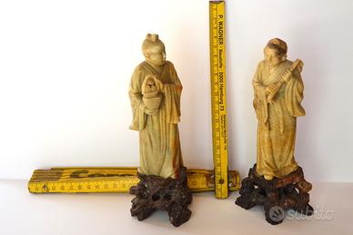 Statuine cinesi in pietra